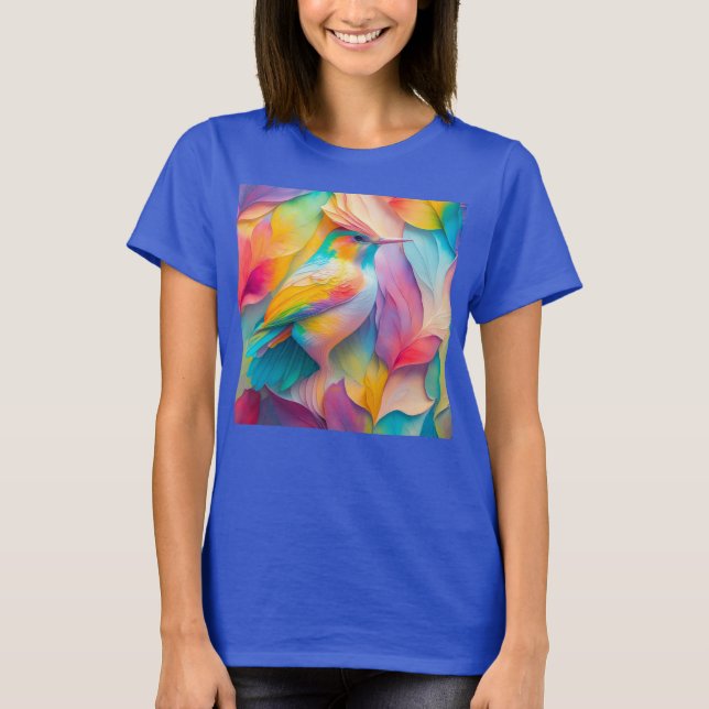 Fantasy Birds Silk Bird T-Shirt (Vorderseite)