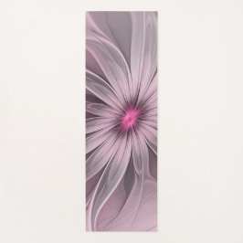 Fantasy Blume Abstrakt Plum Flora Fraktal Kunst Yogamatte