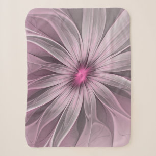 Fantasy-Blumen-Abstrakt-Pflaume-Blumen-Fraktal-Kun Sherpadecke