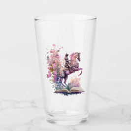 Fantasy Book Lover Design Glas