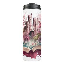 Fantasy Book Lover Design Thermosbecher