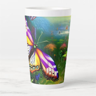 Fantasy Butterfly Journey Milchtasse
