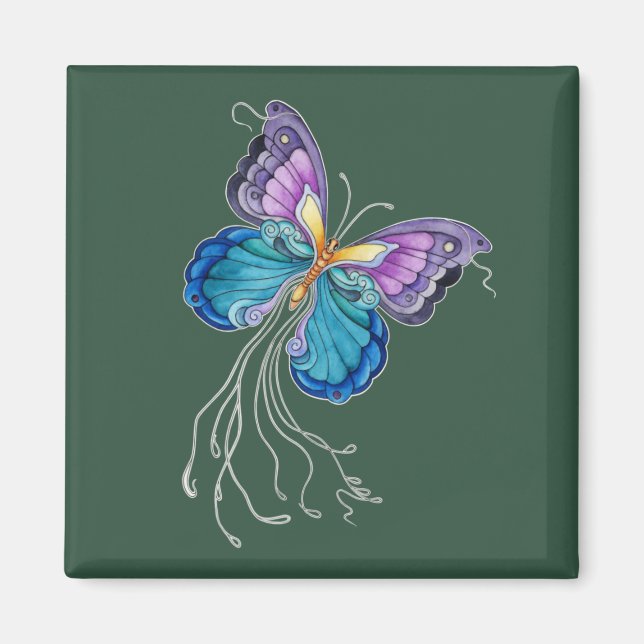 Fantasy Butterfly Magnet (Vorne)