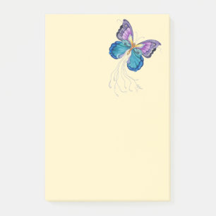 Fantasy Butterfly Post-it Klebezettel