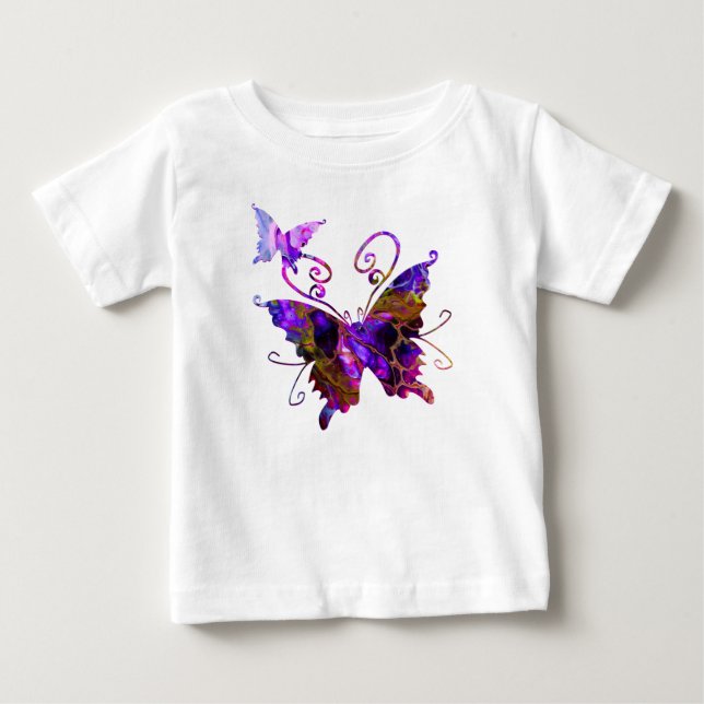 Fantasy Butterfys Baby T-shirt (Vorderseite)