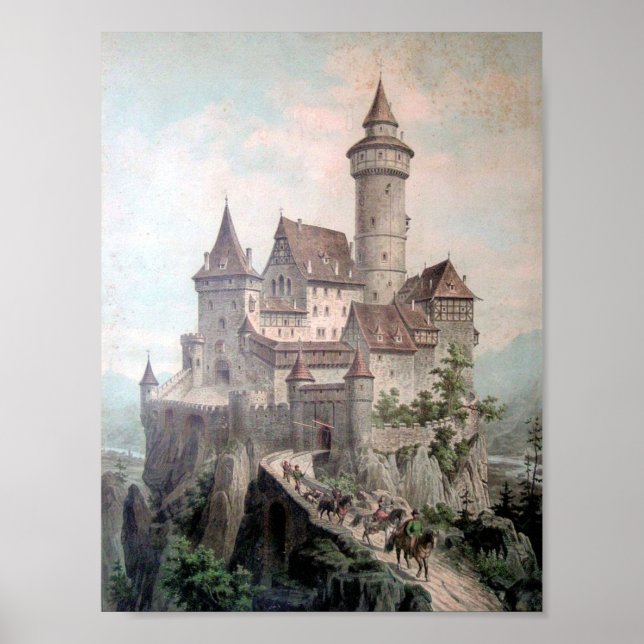 Fantasy Castle Poster (Vorne)