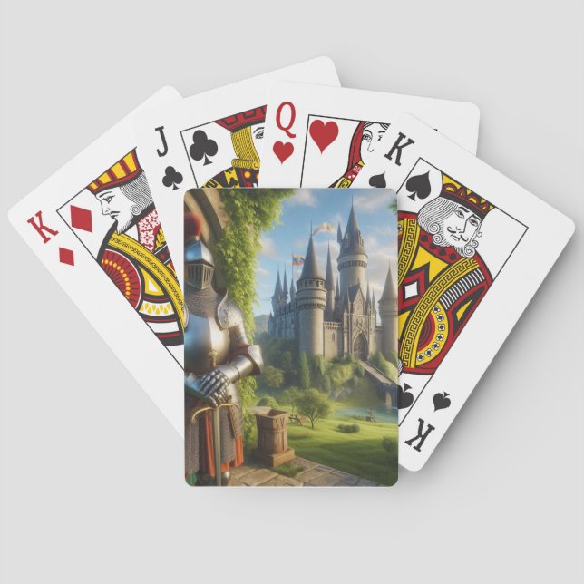 Fantasy Castle Spielkarten (Rückseite)