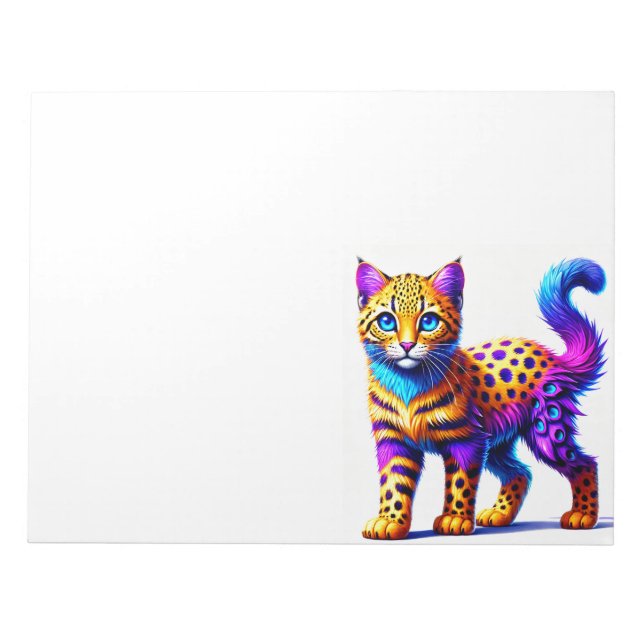 Fantasy Cat Notizblock (Vorderseite)