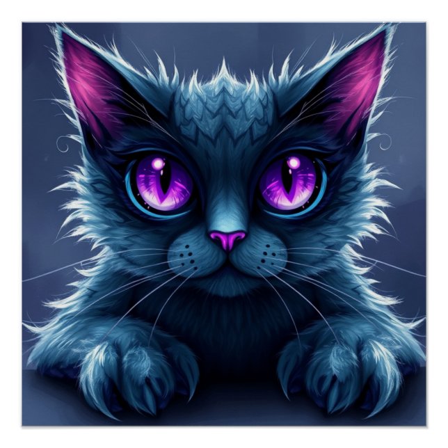 Fantasy Cat Poster (Vorderseite)