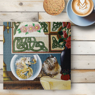 Fantasy Cat Sea Horse