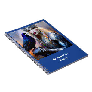 Fantasy Celtic Warriors Prinzessin Notizblock