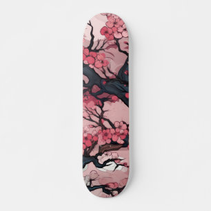 Fantasy Cherry Blossom Dreamscape Skateboard