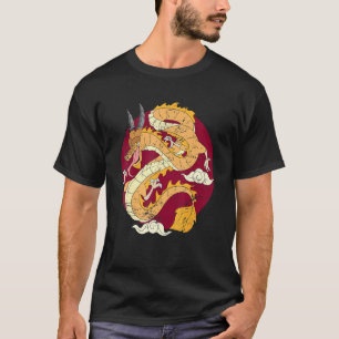 Fantasy China Dragon Asien Mythische Kreatur Chine T-Shirt