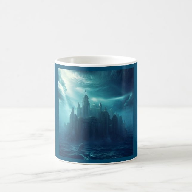 Fantasy City of Atlantis (2) Kaffeetasse (Mittel)
