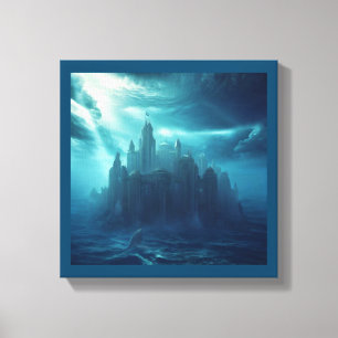 Fantasy City of Atlantis (2) Leinwanddruck