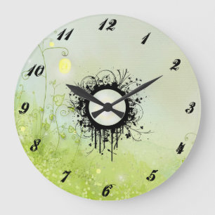 Fantasy Clock Große Wanduhr