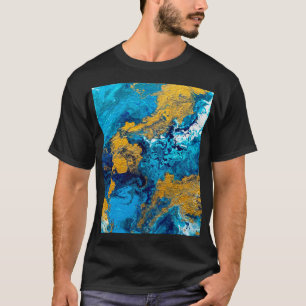 Fantasy Colors: Artistic Abstrakt Background. T-Shirt