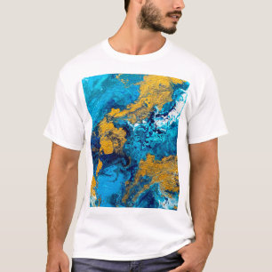 Fantasy Colors: Artistic Abstrakt Background. T-Shirt