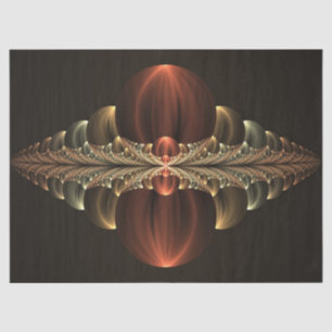 Fantasy Construction Shiny Abstrakt Fraktal Art Seidenpapier