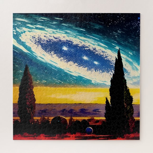Fantasy Cosmic Ballet Landschaft (Horizontal)