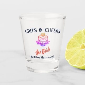 Fantasy / D&D Bachelorette: Cries & Cheers Schnapsglas