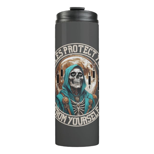 Fantasy Design | Grim Reaper | Motivation Thermosbecher (Vorderseite)