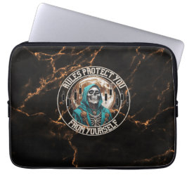 Fantasy Design marble | Grim Reaper | Motivation Laptopschutzhülle