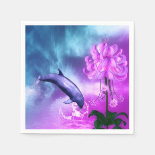 Fantasy Dolphin Serviette