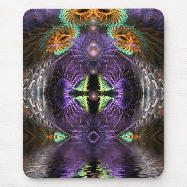Fantasy Doorway : Fraktal Art Mousepad (Vorne)
