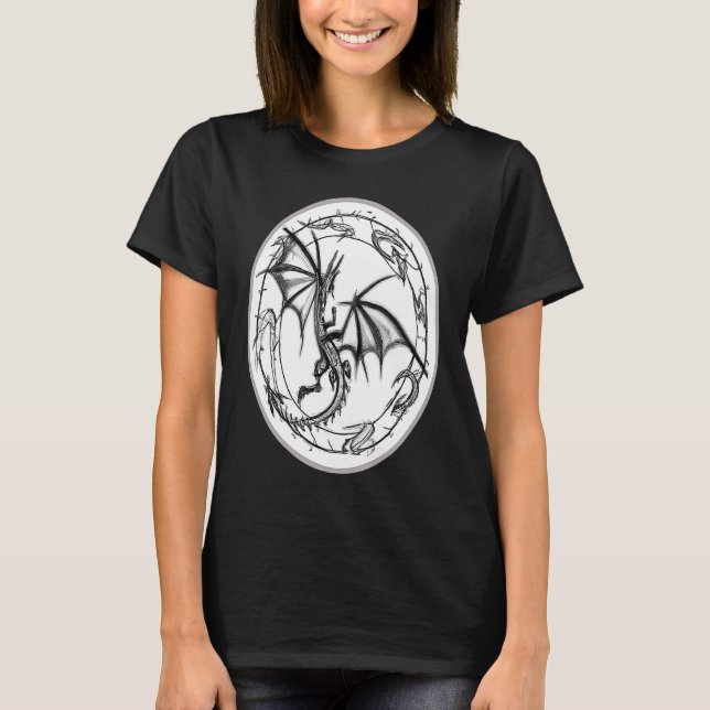 Fantasy dragon  9 T-Shirt (Vorderseite)
