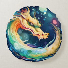 Fantasy Dragon Dream Animal 7 Rundes Kissen