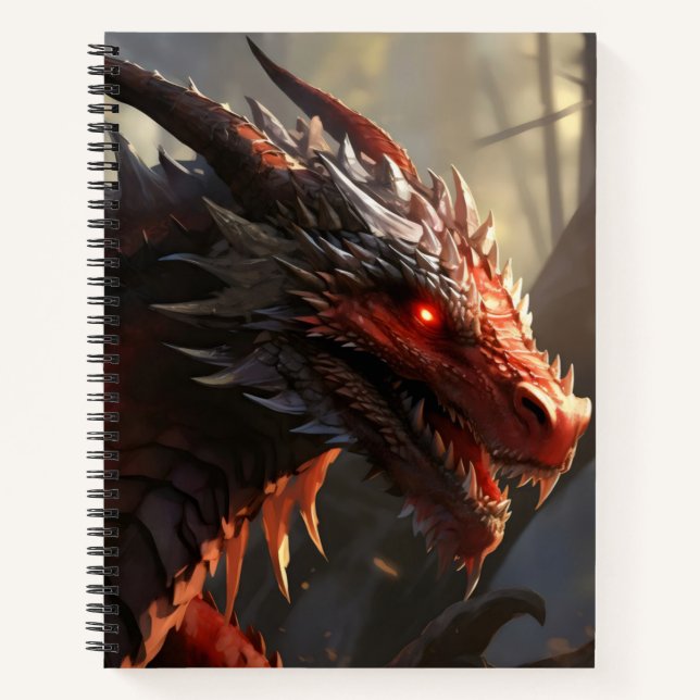 Fantasy Dragon Notizbuch (Vorderseite)
