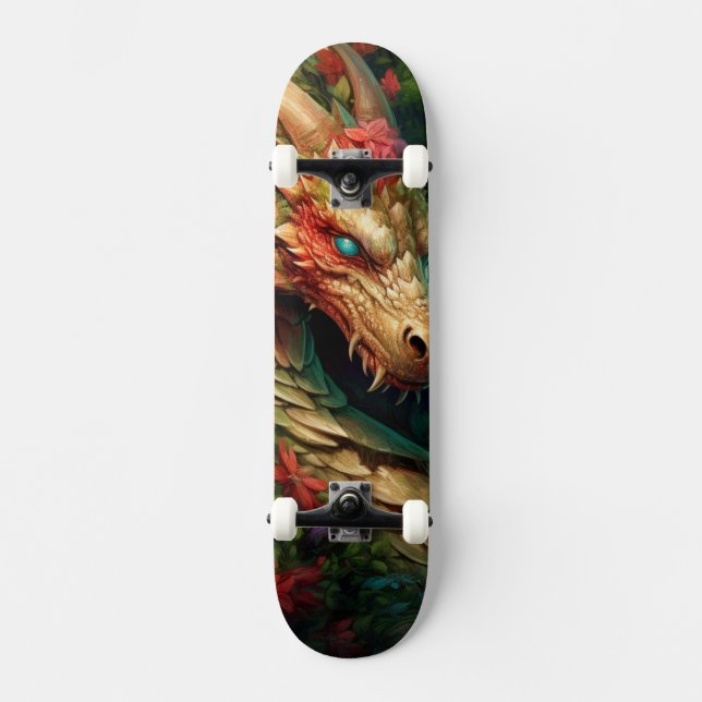 Fantasy Dragon Skateboard (Vorderseite)
