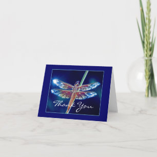 Fantasy Dragonfly Danke Karte