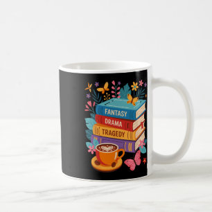 Fantasy-Drama-Tragödie-Bücher Subtil Anti-Trump Kaffeetasse