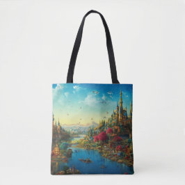 Fantasy Dreamland Landschaftlich Totasche Tasche