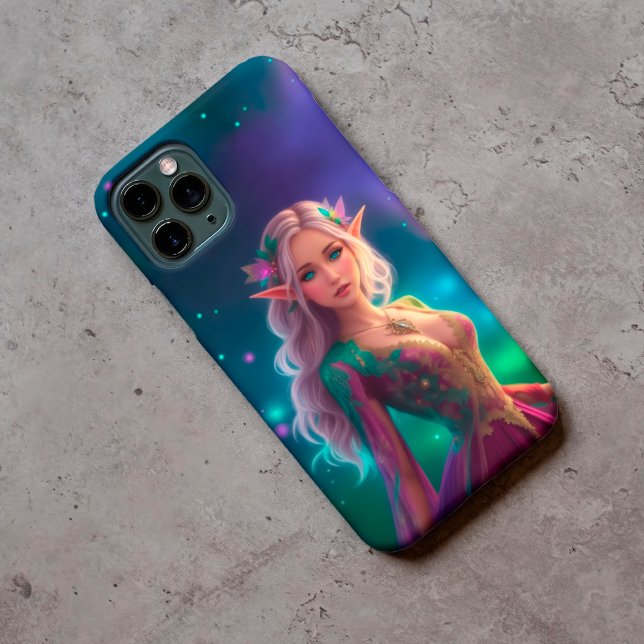 Fantasy elf Prinzessin elegante, strahlend schöne  Case-Mate iPhone Hülle (Von Creator hochgeladen)