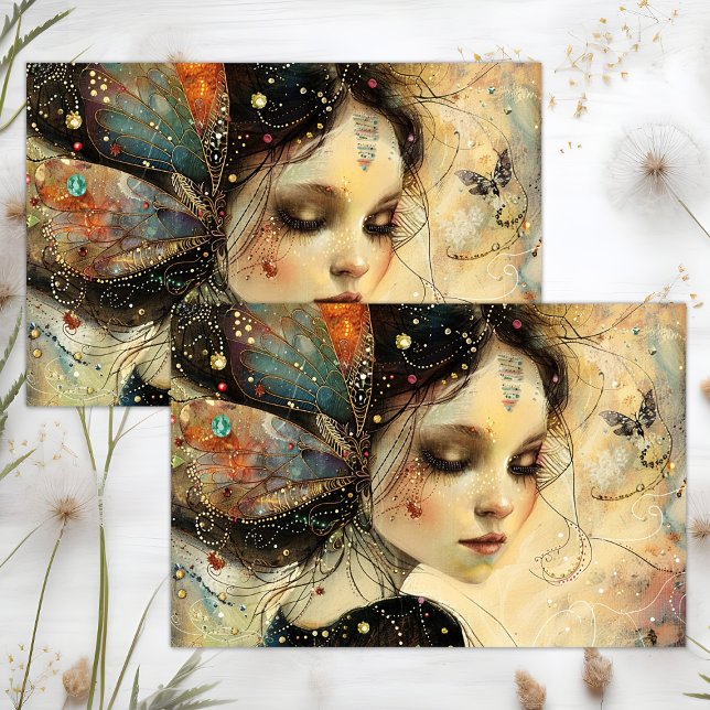 FANTASY FAIRY DECOUPAGE SEIDENPAPIER (FANTASY FAIRY DECOUPAGE TISSUE PAPER)