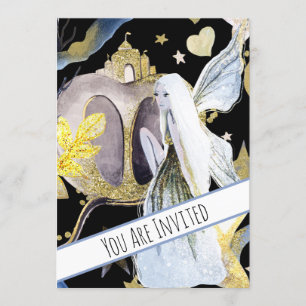 *~* Fantasy Fairy Pumpkin Baby Shower Einladung