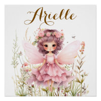 Fantasy Fairy Wildblume Pastellglanz