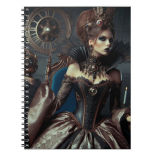 Fantasy Fairytale Elegante Böse Königin Notizblock