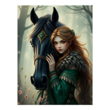 Fantasy Fantasy - Pferd und Begleiter