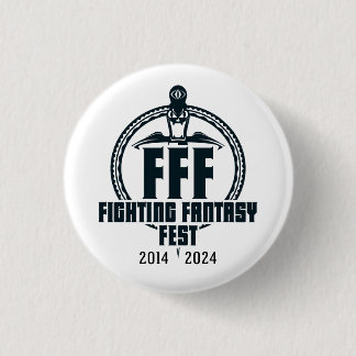 Fantasy Fest 10-Jubiläum Abzeichen Button