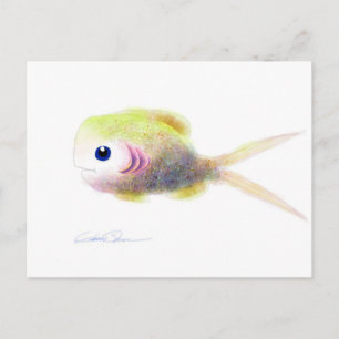 Fantasy Fish: Gilly Post Cards Postkarte