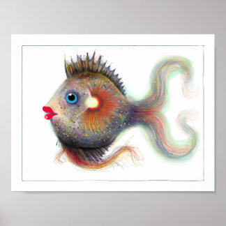 Fantasy Fish Poster: Extravagant Poster