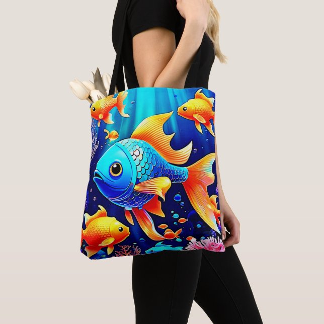 Fantasy Fish Swim Design Tasche (Von Nahem)