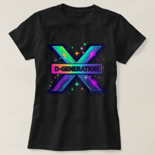 Fantasy Flat Design DX Logo Grafik für Streetwear T-Shirt