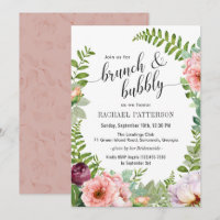 Fantasy Floral Brunch und Bubbly Brautparty