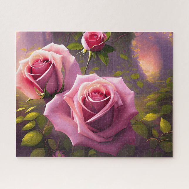 Fantasy Floral Forest (Horizontal)