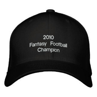 Fantasy Football Champion 2010 Bestickte Baseballkappe